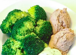 Tunmousse - Sund opskrift med broccoli og blødkogt æg