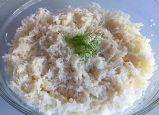 Blomkålsris med havsalt » Nem opskrift på sunde ris af blomkål