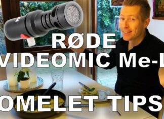 RØDE VIDEOMIC Me-L UNBOXING + OMELET TIPS & TRICKS