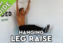 HANGING LEG RAISE » Sådan træner du øvelsen!