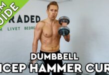 DUMBBELL BICEP HAMMER CURL » Sådan træner du øvelsen!