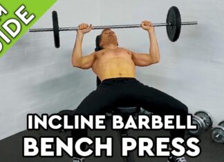 INCLINE BARBELL BENCH PRESS » Sådan træner du øvelsen!