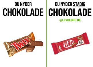 NYD CHOKOLADE, MENS DU FÅR BEDRE STYR PÅ VÆGTEN