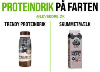 PROTEINDRIK PÅ FARTEN BEHØVER SLET IKKE VÆRE DYRT