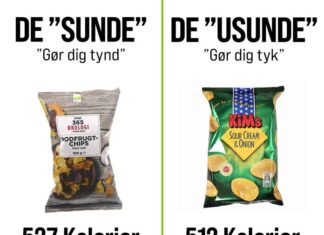 ER RODFRUGTCHIPS ET BEDRE CHIPSVALG IFT. VÆGTTAB?