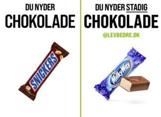 Det gør en stor forskel, at du vælger lidt chokolade, fremfor meget