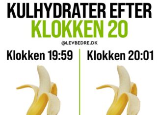 FEDER KULHYDRATER EFTER KLOKKEN 2000 MEGET MERE