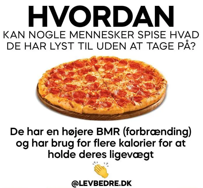 KAN JEG FORBLIVE SLANK, MENS JEG SPISER USUND MAD?