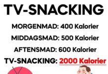 FÅ STYR PÅ DINE TV-SNACKING, HVIS DU ØNSKER VÆGTTAB