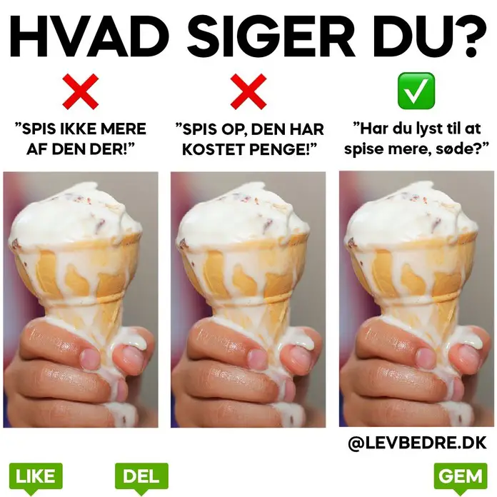 SPIS OP - ENDNU EN DUM MADREGEL, VI KAN SMIDE VÆK