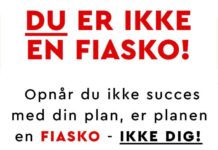 ER DU TRÆT AF FIASKOER OG UHOLDBARE RESULTATER