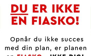 ER DU TRÆT AF FIASKOER OG UHOLDBARE RESULTATER