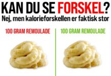 REMOULADE OG VÆGTTAB SPAR KALORIER MED LIGHT