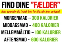 DINE KALORIEFÆLDER OG USYNLIGE VÆGT-BENSPÆNDERE